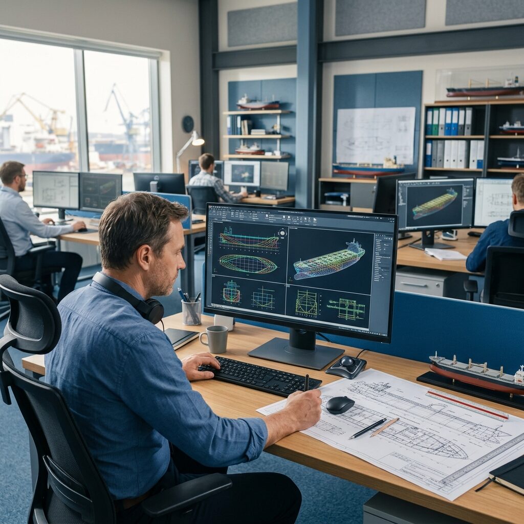 Ship design engineering